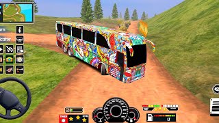 Coach Bus Simulator India Off-road Driving Bus Game | New Update 2025 Full Gameplay Video Part #318  screenshot 2