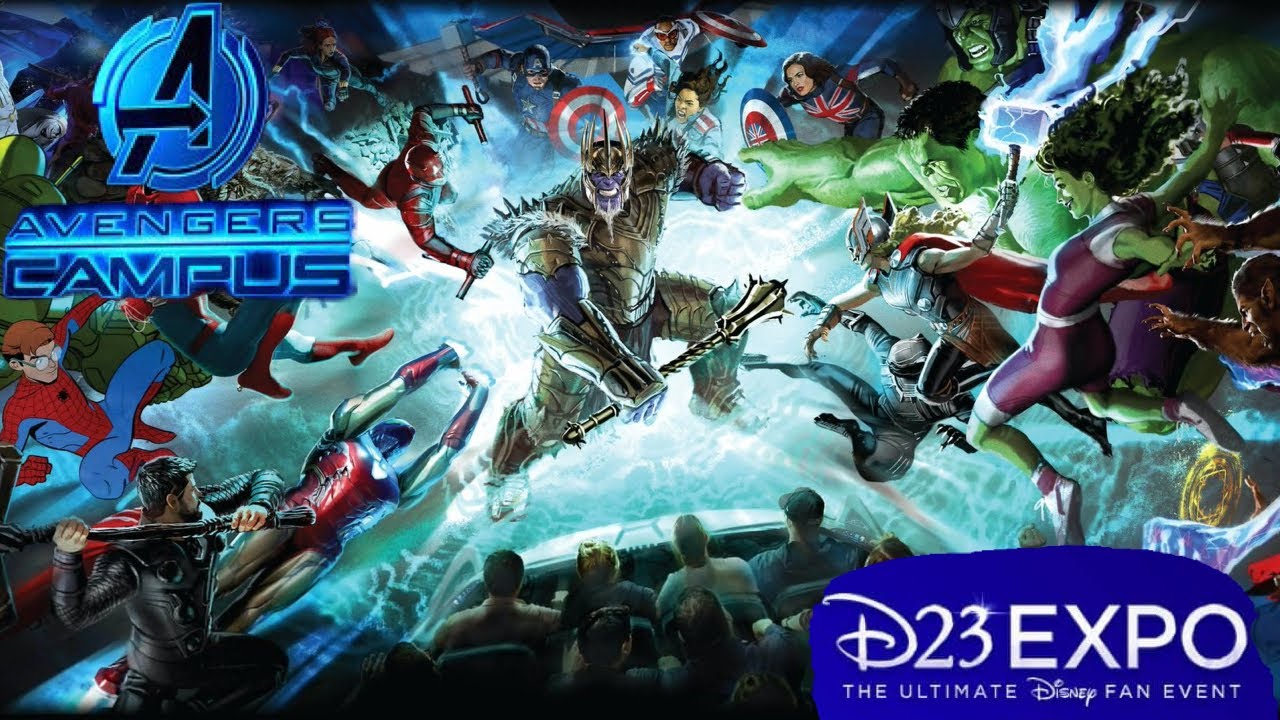 AVENGERS CAMPUS Multiverse Ride Revealed | D23 Expo 2022