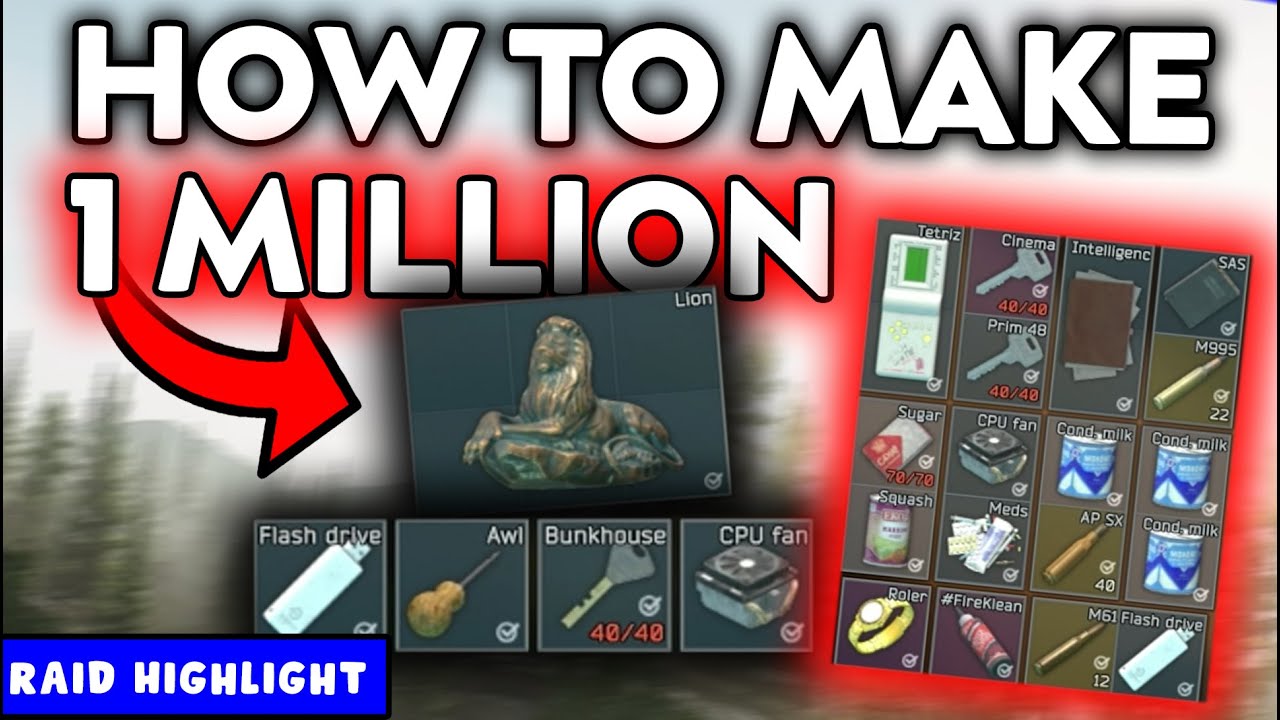 This Is How To Make MILLIONS Early Wipe Tarkov Guide YouTube