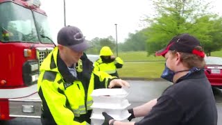 Food for Frontline: Botetourt County Fire & EMS gets lunch delivery