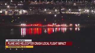 Multiple TPA flights to DCA cancelled following deadly plane crash