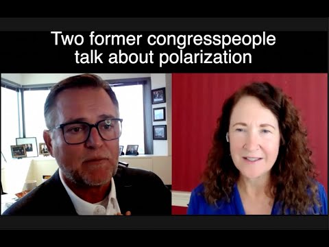 Two former congresspeople, a Democrat and a Republican, talk about toxic polarization