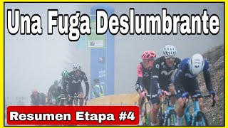 Resumen Etapa 4 🇮🇹 Tour De Los Alpes 2023 ➣ La Fuga Nos hace Ilusionar