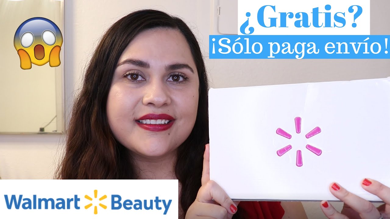 ¿SUSCRIPCIÓN GRATIS? ¡SÓLO PAGA ENVIO! WALMART BEAUTY BOX