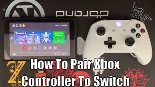 How to connect your Xbox controller to your Nintendo Switch-8bitdo adapter