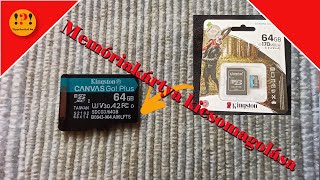 Memóriakártya kicsomagolása, jelölések magyarázata 1 percben / Micro SD  card unboxing - YouTube