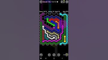 How To Solve Flow Free Hexes Premium 13x13 Mania Level 56 Board Walk Through Solution Walkthrough