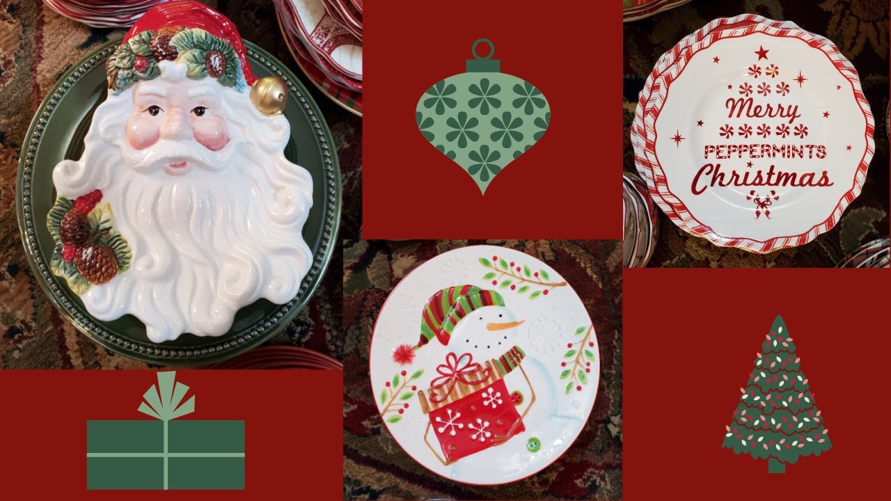CHRISTMAS PLATE COLLECTION - WHAT SHOULD I KEEP - WHAT SHOULD I SELL - IT'S TIME FOR A GARAGE SALE