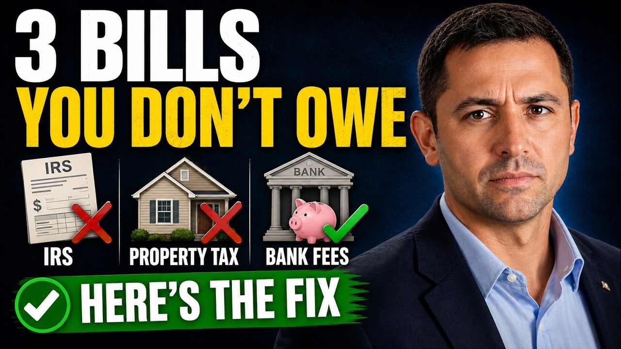 3 Bills You're Still Paying After 65 And How to Stop — IRS, Bank & Property Tax