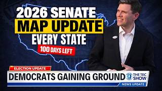 The 2026 Election Map Based On The Newest Polls: 100 Days Until The Election