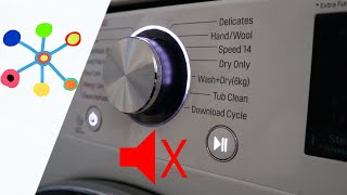 ☀️👚🧦🧤👉 Hang jelzés kikapcsolása (How To Turn Sound On Off On A LG Washing Machine) Resimi
