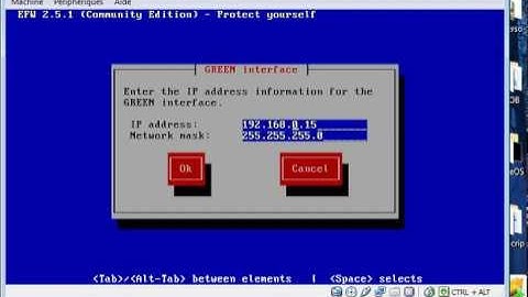 Installation ( Endian Firewall 2.5.1)