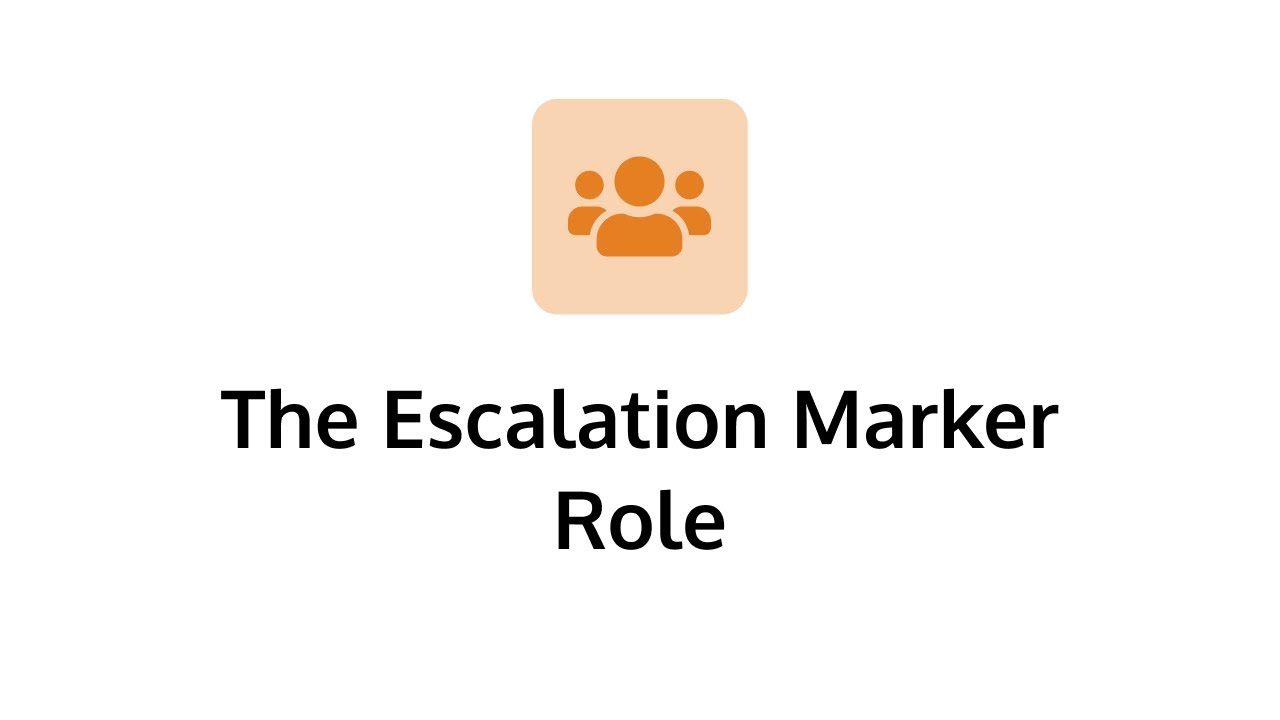Escalation Marking Role on Synap