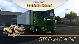 1.49 Euro Truck Simulator 2 (НЕ БОЛЬШОЙ  ЗАЕЗД 3) по дорогам RusMap 2024