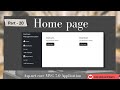 Part-20: Home page using bootstrap cards in asp.net core MVC | Asp.net core MVC 7.0 project