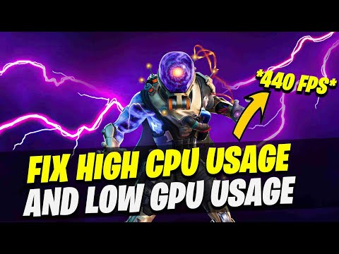 How to Fix Low GPU & High CPU Usage (Low FPS) | 2023 Guide