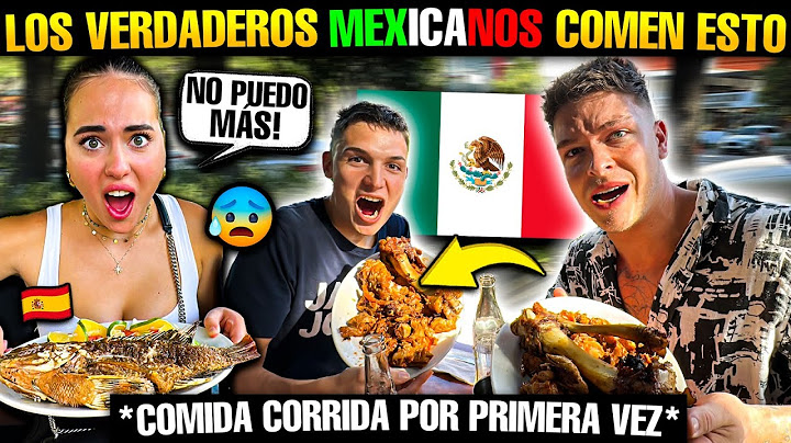 🇪🇸 MIS SOBRINOS COMEN COMIDA CORRIDA MEXICANA *por primera vez* 🇲🇽 y CASI NO PUEDEN ACABAR CON ELLA