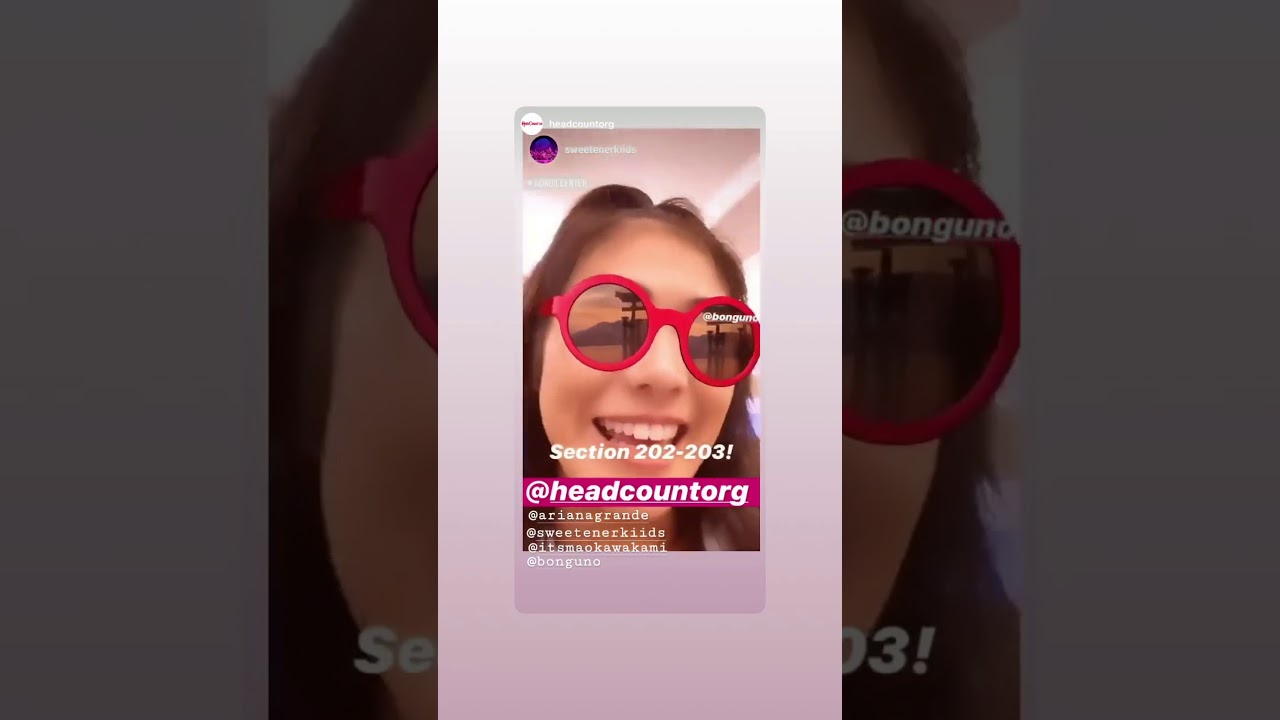 Ariana Grande Stories, December 18, 2019