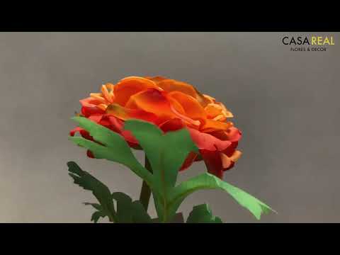 Galho Ranunculus Artificial - Laranja (10047)