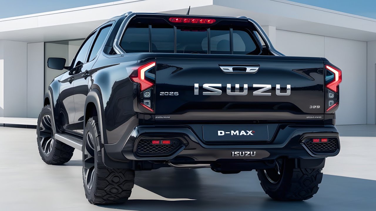 Isuzu D-Max 2026 | Мощный дизайн, передовые технологии и внедорожные возможности