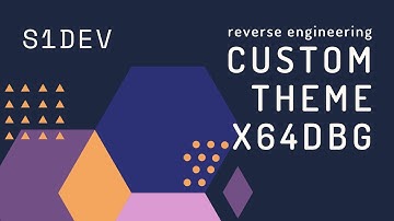 How to setup a custom theme in x64dbg
