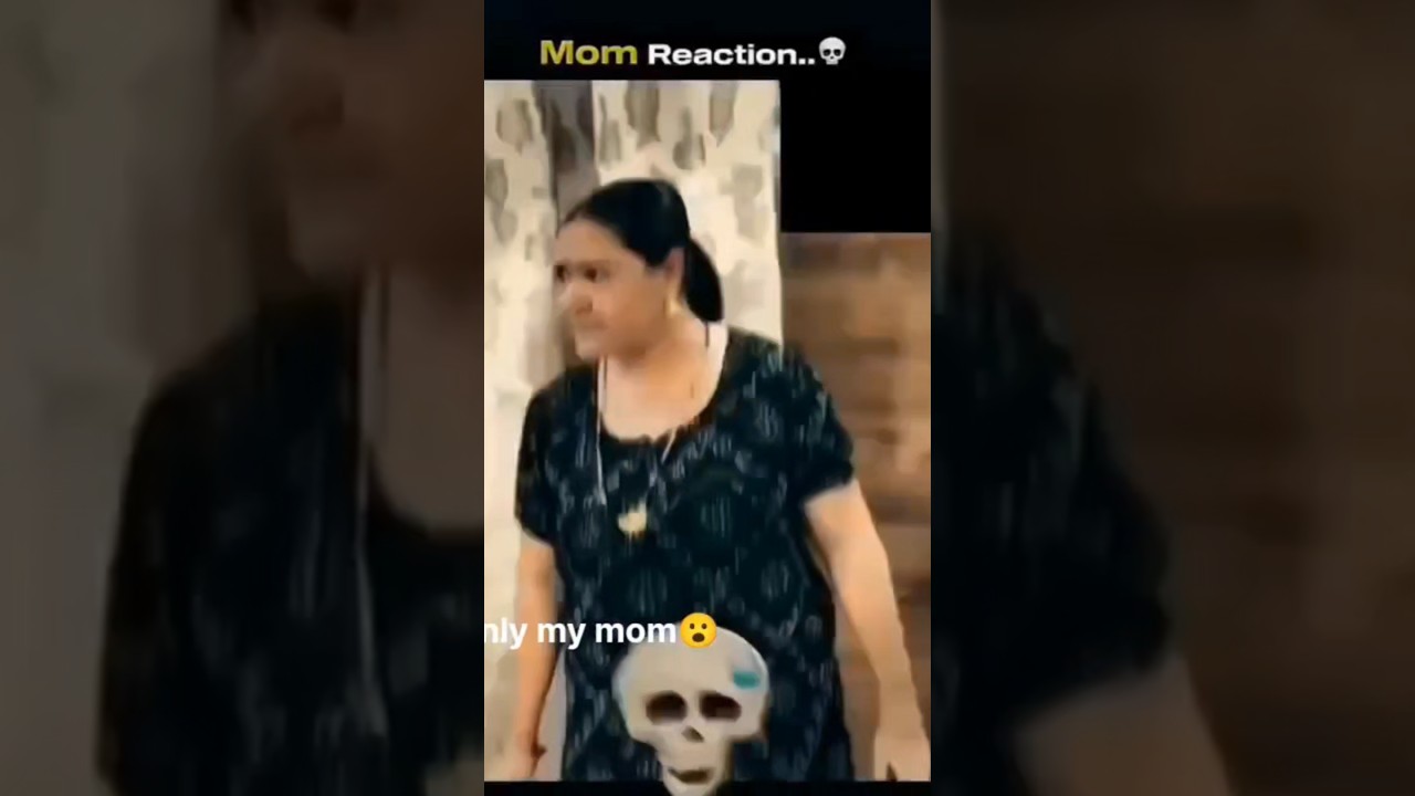mom's reaction when I play games 