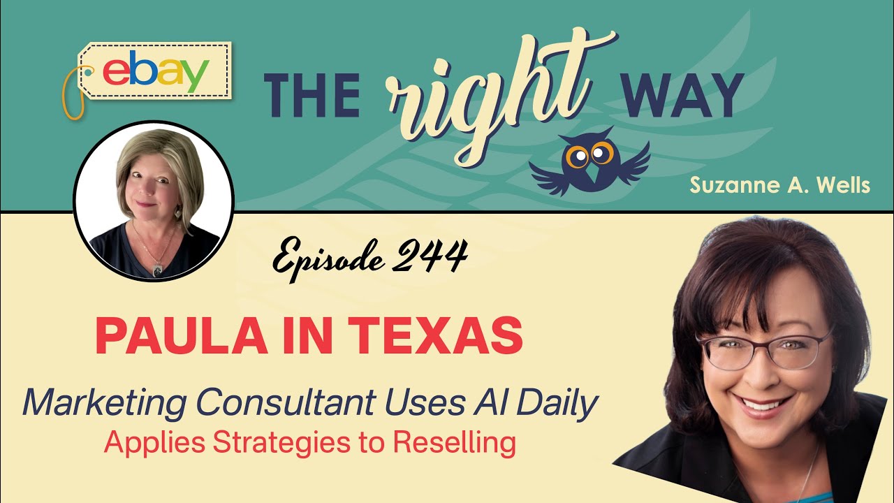 Чат продавца eBay с Паулой из Техаса: консультант по маркетингу использует ИИ для перепродажи 👩🏽‍💻