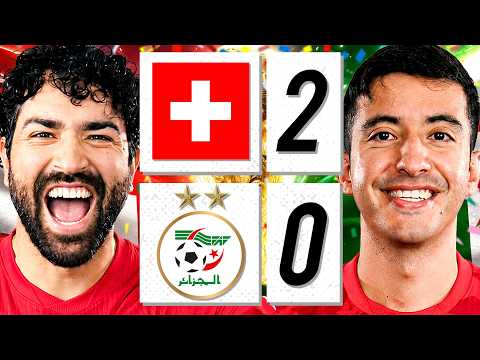 SWITZERLAND = DARK HORSE?! 👏 SWITZERLAND 2-0 ALGERIA (REACTION)