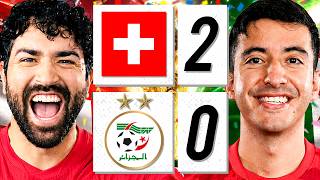 Switzerland = Dark Horse? 👏 Switzerland 2 - 0 Algeria (Reaction)