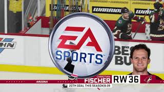 NHL 21 Season mode: Detroit Red Wings vs Arizona Coyotes - (Xbox One HD) [1080p60FPS]