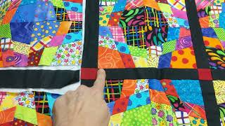 How Jody Sets Quilt Blocks Together with Sashing and Cornerstones to Make Quilt Top
