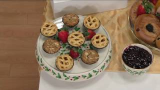 Lenox 4-1 Holiday Serving Platter and Bowl Set w/ Gold Accents on QVC
