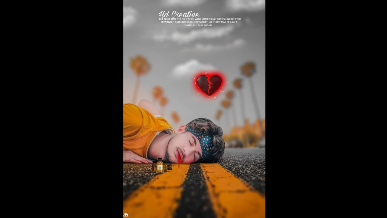 30 second road accident professional photo editing | Photo editing