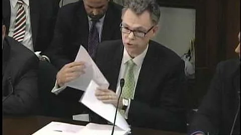 Mr. Jeff Carlisle's Opening Statement during the L...