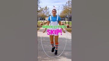 That was fast! 🤯 #alphabet #abc #challenge #forkids #circus #jumprope