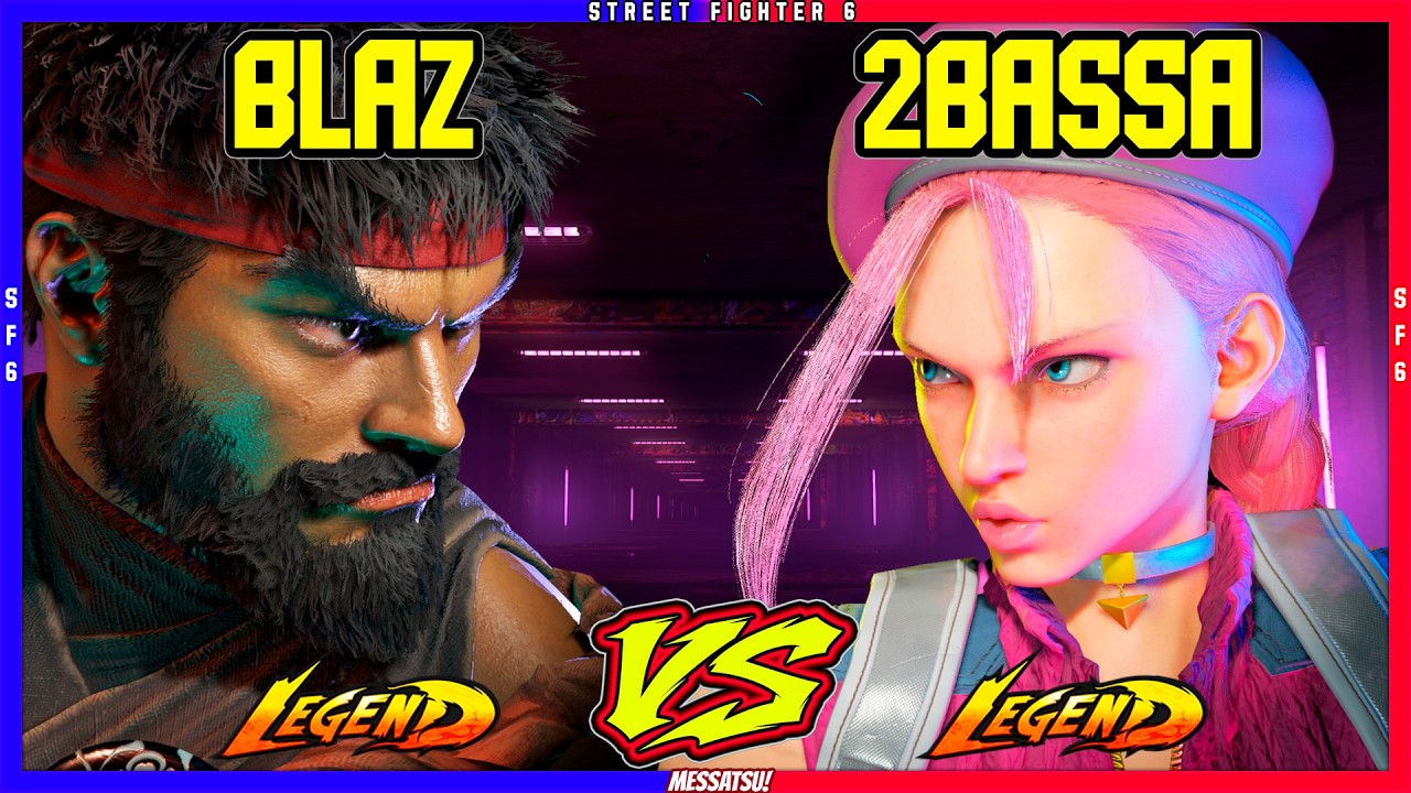 SF6 Blaz (Ryu) VS 2Bassa (Cammy)💥Messatsu!💥スト6💥Street fighter 6