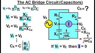 electrical engineering: ch 10 alternating voltages & phasors (64 of 82) ac bridge circuit: capacitor