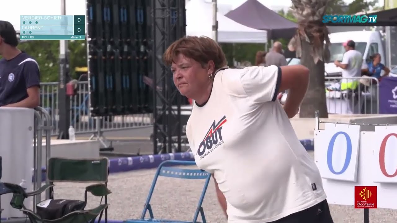 Miniature : Pétanque : Verdier-Sohier / Laurent (Mondial Montpellier 3M 2026)