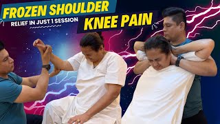 WOW! Frozen Shoulder & Knee Pain Gone in 1 Session! Dr. Ravi Shinde