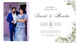 Souvik & Hencita — An NLF Wedding | New Life Fellowship Dubai