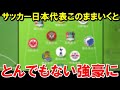 日本代表、世界トップクラスへの進化⚽️