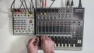 No Input Mixing -  2 Mixer Drone Patch Creates Rich Harmonics