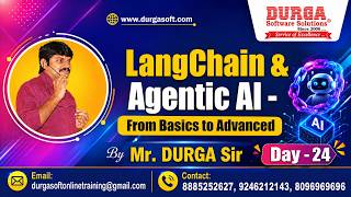 Information LangChain & Agentic AI - From Basics to Advanced tutorials || Day - 24 || by Mr. DURGA Sir Update