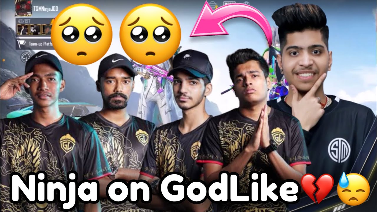 TSM Ninja on GODLIKE Eliminated 💔😓