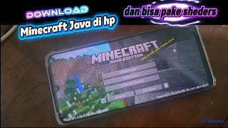 Cara download Minecraft Java di hp 