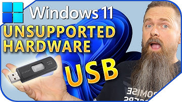 USB-installatieprogramma voor niet-ondersteunde Windows 11-pc