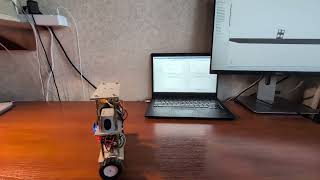 Inverted pendulum, self balancing robot, with LQR
