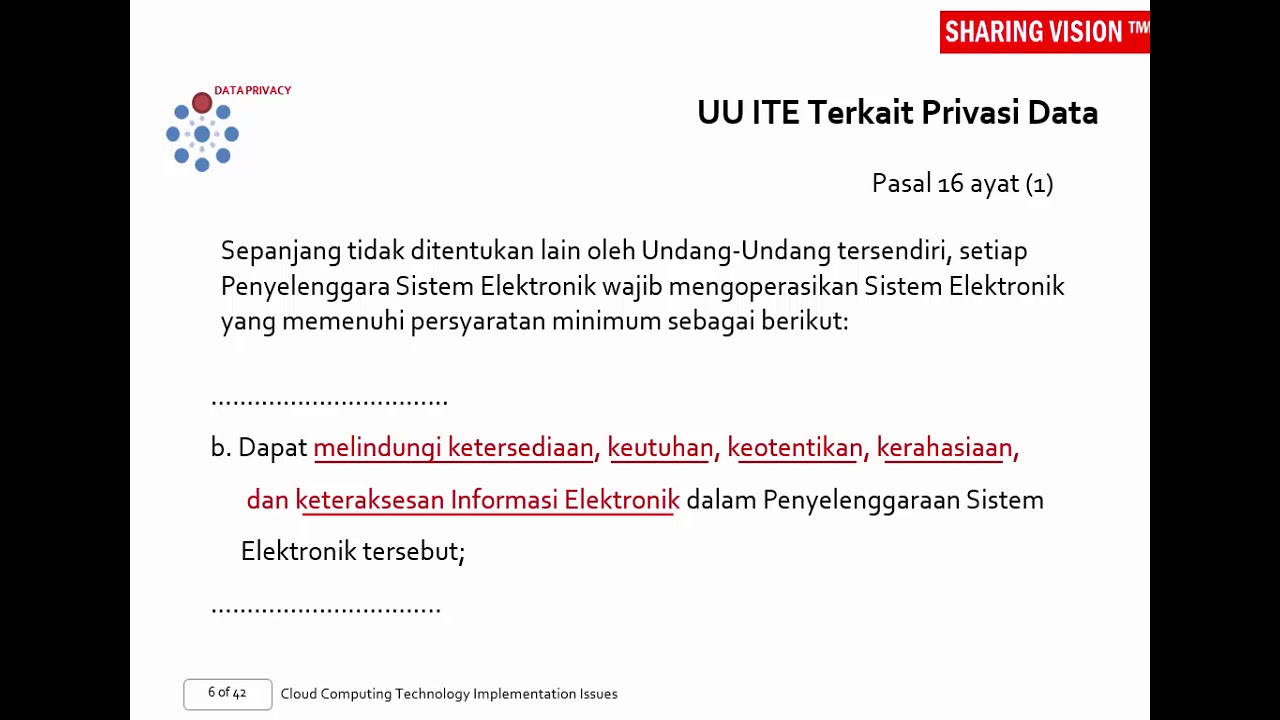 Cloud Computing Technology Implementation Issues – Sesi 3, Part 1