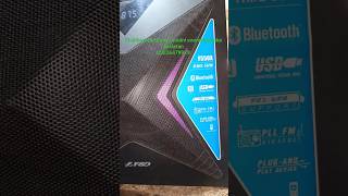 F&amp;D woofer repair upload short video YouTube Shahbaz electronix