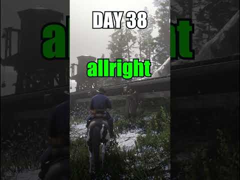 Day 38 of Arthur Morgan Dying Until GTA6 Releases #rdr2 #gaming #arthurmorgan #gta6 #mrchintastic